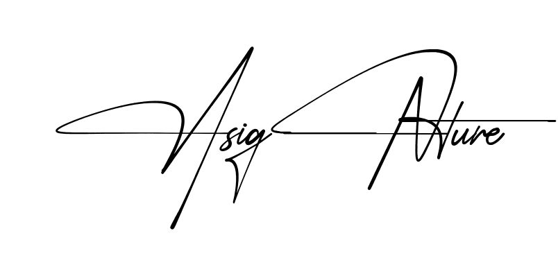 A Signature simple name signature style in English