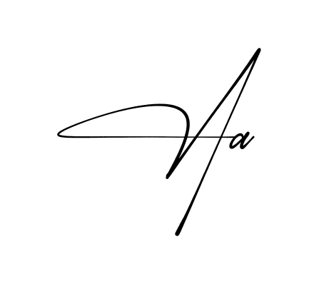 Aa simple name signature style in English