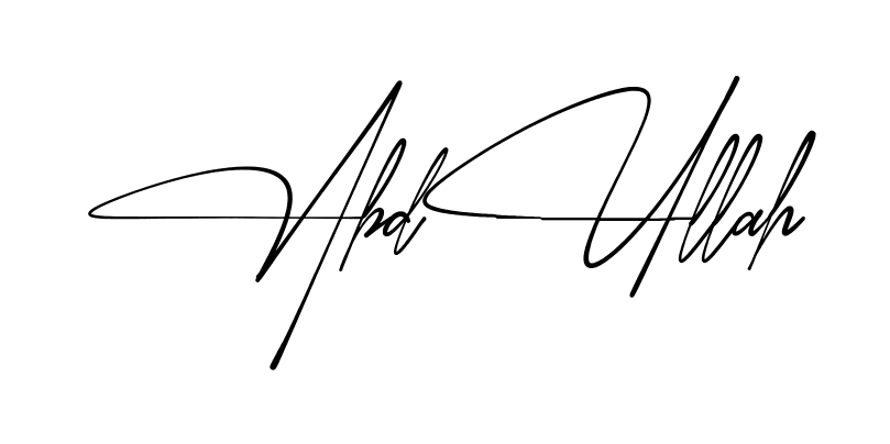 Simple Abdullah signature style
