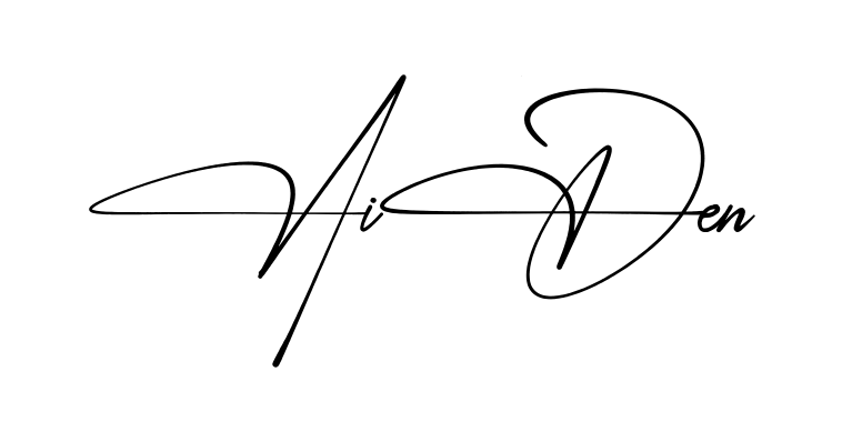 Simple Aiden signature style