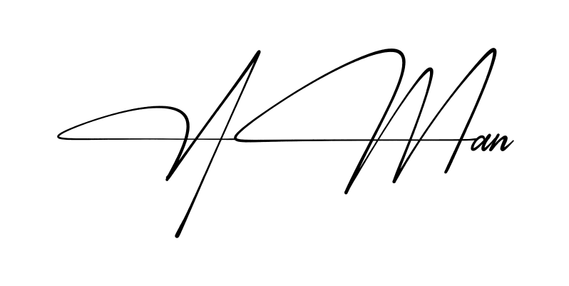 Simple Aman signature style