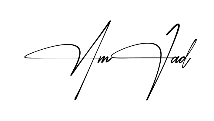 Simple Amjad signature style