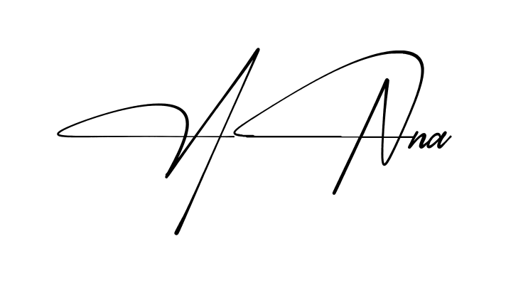 Simple Anna signature style