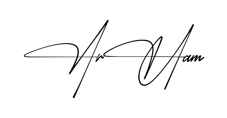 Simple Arham signature style