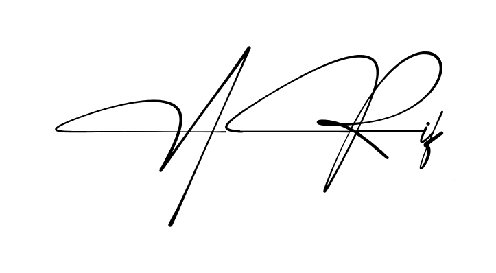 Simple Arif signature style
