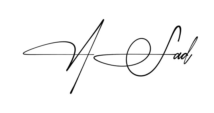 Simple Asad signature style