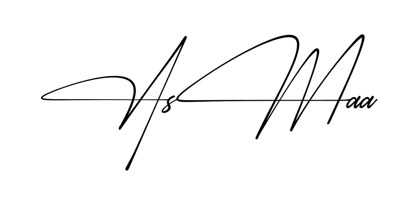 Simple Asmaa signature style