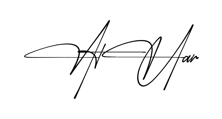 Simple Athar signature style
