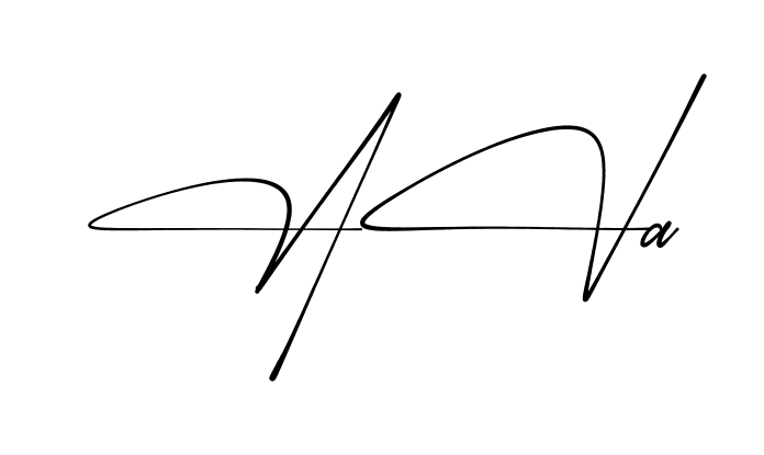 Simple Ava signature style