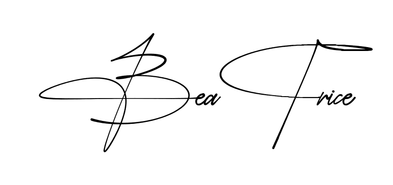 Simple Beatrice signature style