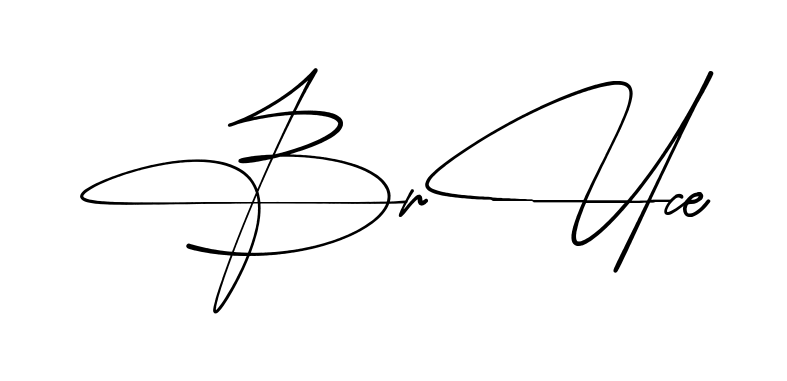 Simple Bruce signature style