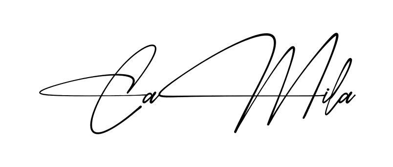 Simple Camila signature style