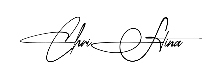 Simple Christina signature style