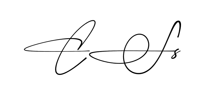 Cs S simple name signature style in English