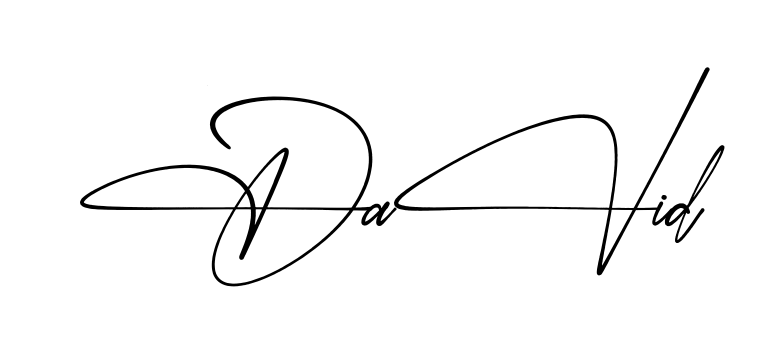 Simple David signature style