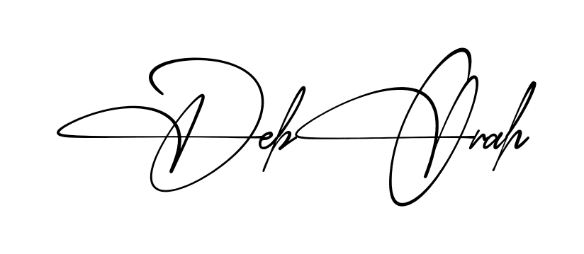 Simple Deborah signature style