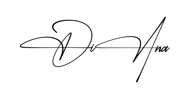 Simple Diana signature style