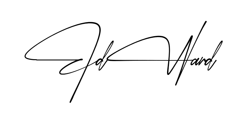 Simple Edward signature style