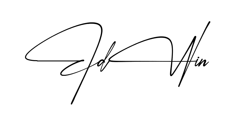 Simple Edwin signature style