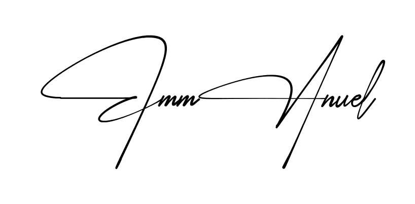 Simple Emmanuel signature style
