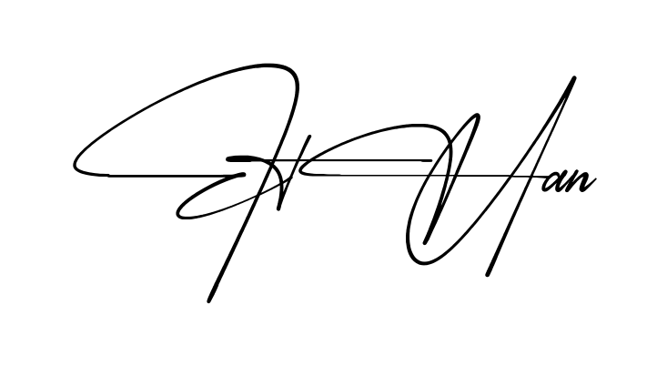 Simple Ethan signature style