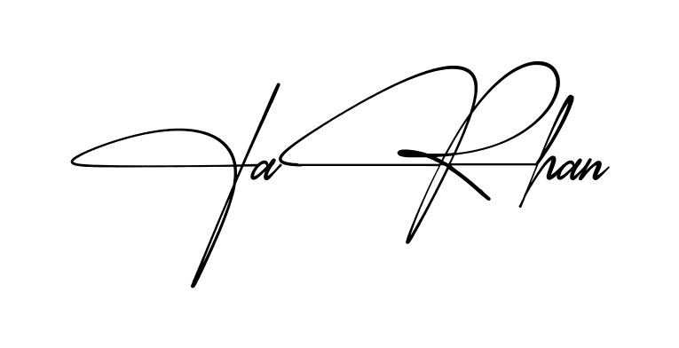 Simple Farhan signature style