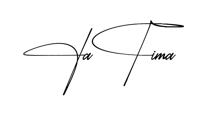 Simple Fatima signature style