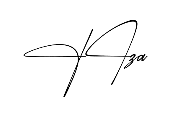 Simple Fiza signature style