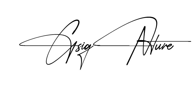 G Signature simple name signature style in English