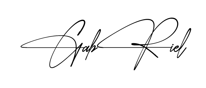 Simple Gabriel signature style