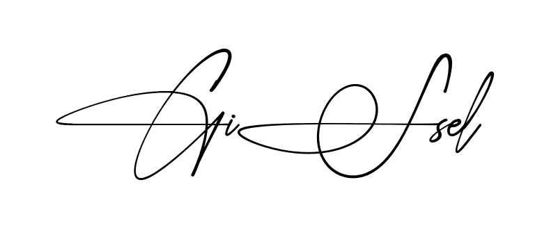 Gissel simple name signature style in English