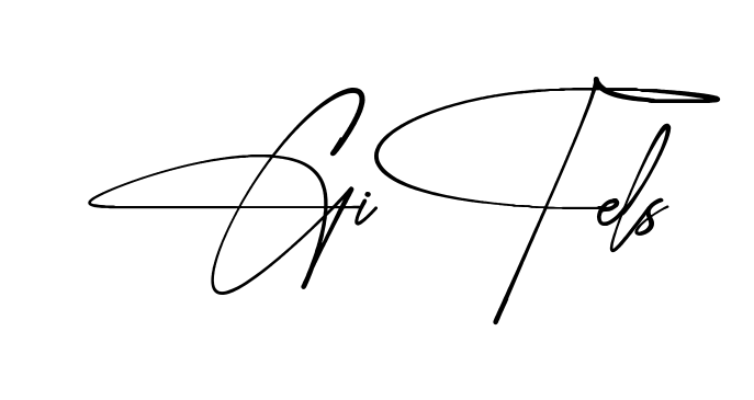 Gitel S simple name signature style in English