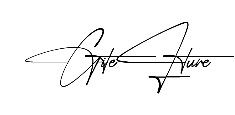 Gitel Signature simple name signature style in English
