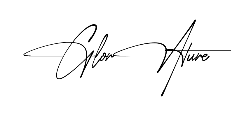 Glora Signature simple name signature style in English