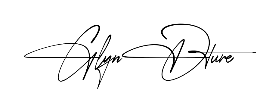 Glynda Signature simple name signature style in English