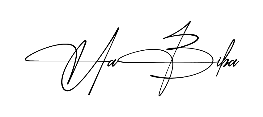 Simple Habiba signature style