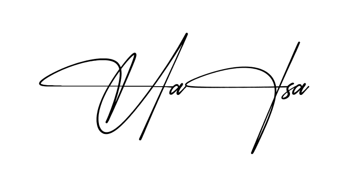 Simple Hafsa signature style