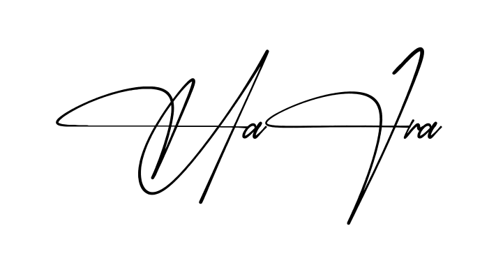 Simple Hajra signature style