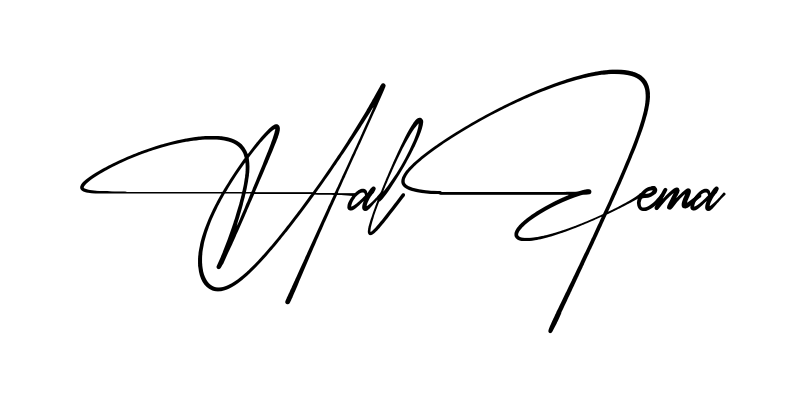 Simple Haleema signature style
