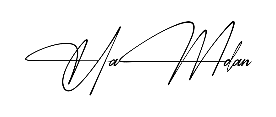 Simple Hamdan signature style