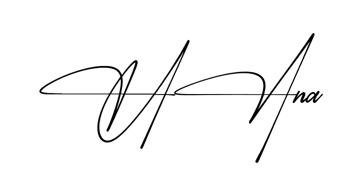 Simple Hana signature style