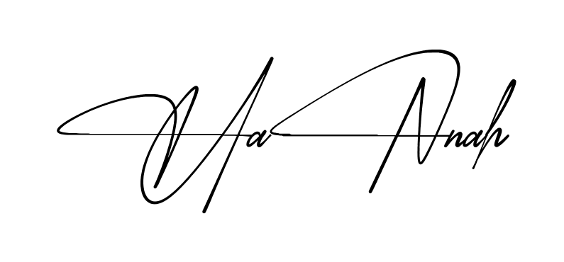 Simple Hannah signature style