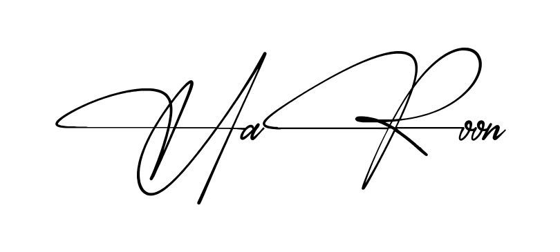 Simple Haroon signature style