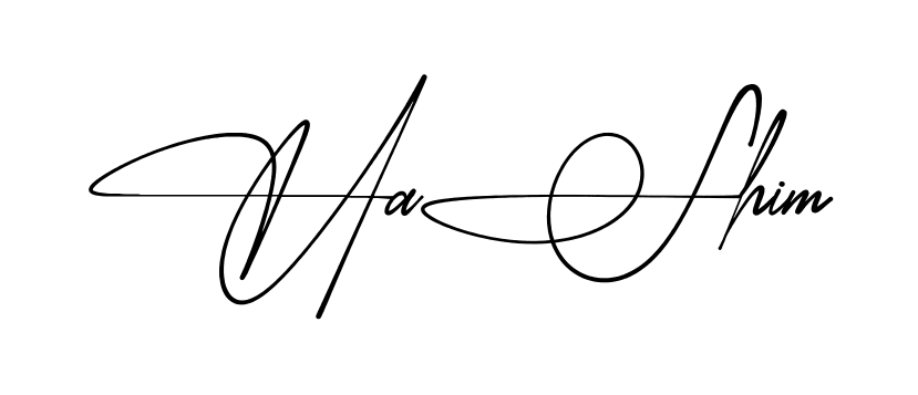Simple Hashim signature style