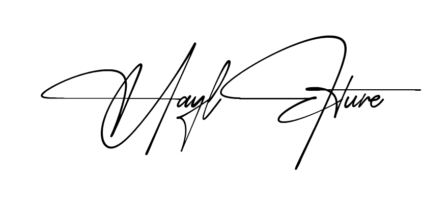 Hayley Signature simple name signature style in English