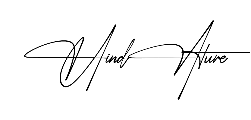 Hinda Signature simple name signature style in English