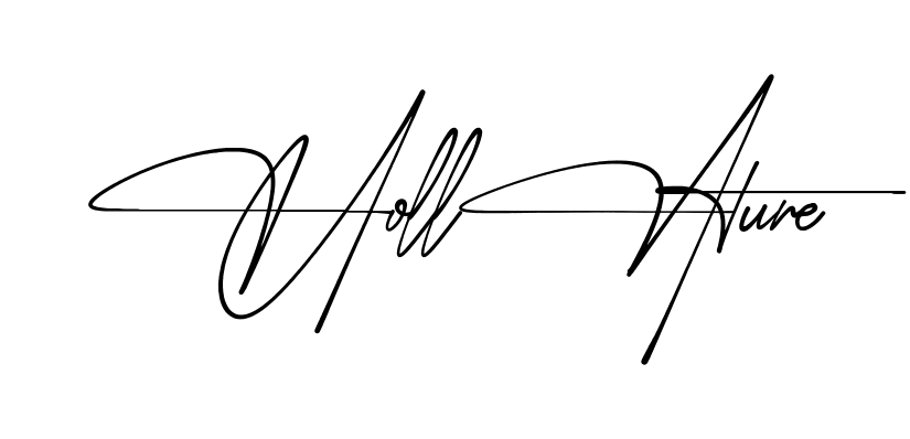 Hollace Signature simple name signature style in English