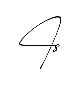 I S simple name signature style in English