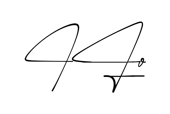 Ilo simple name signature style in English