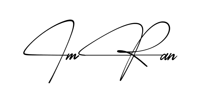 Simple Imran signature style
